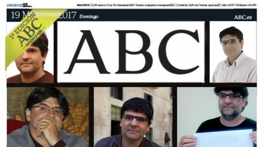 La versión alicantina de la portada de ABC que va a misa