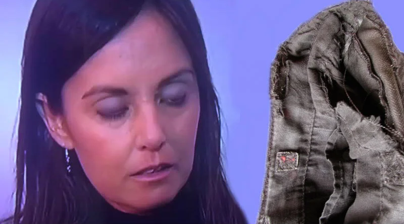 A Elisa Díaz se le ha roto el bolso de Mango Outlet