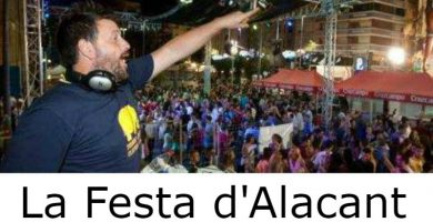 La fiesta en Alicante