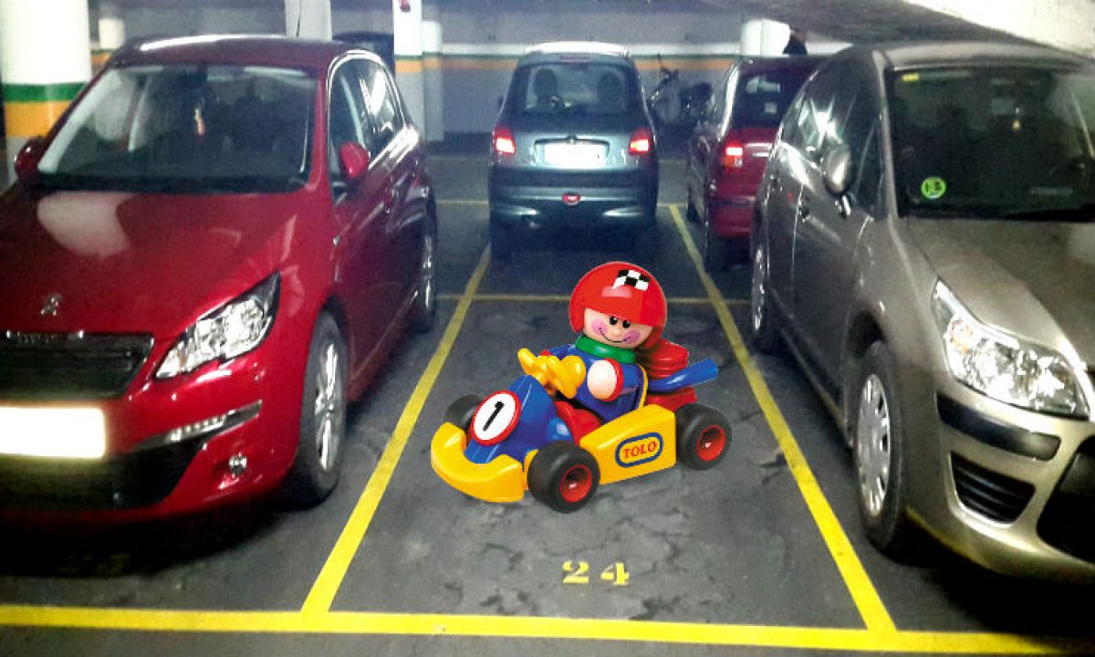 parking coches juguete el corte ingles