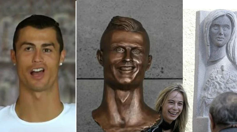 Busto de Cristiano Ronaldo