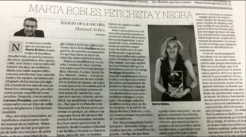 Otro artículo de pajillero en la prensa "seria"