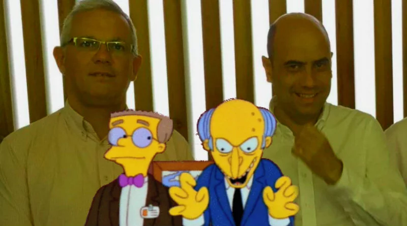 Los Simpsons predijeron el caso contratos de Comercio Los Simpsons predijeron el caso contratos de Comercio