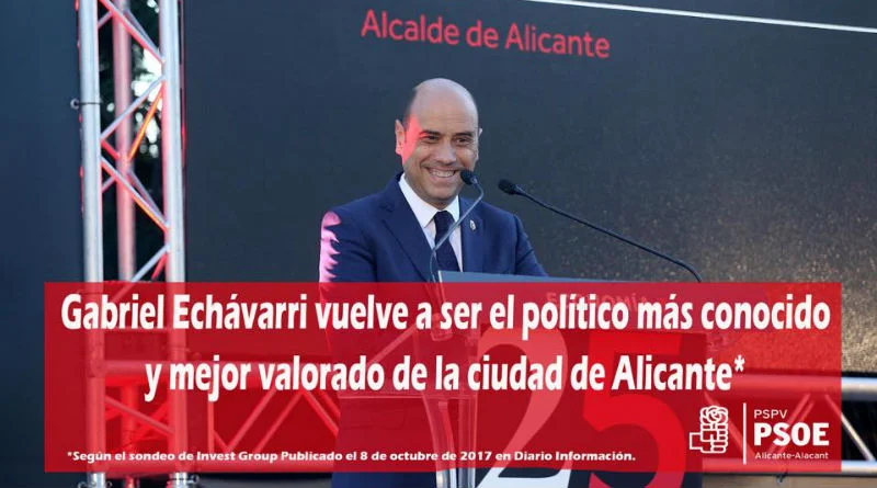 El PSOE de Alicante dará un sobresaliente a los alumnos que saquen un 4,3