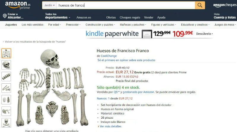 en amazon venden replicas