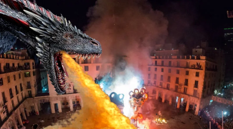 dragón nit cremà Alicante