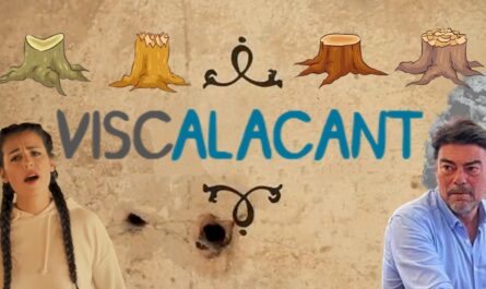 Isabel Aaiún y Luis Barcala en la carátula de la versión alicantina de Potra Salvaje