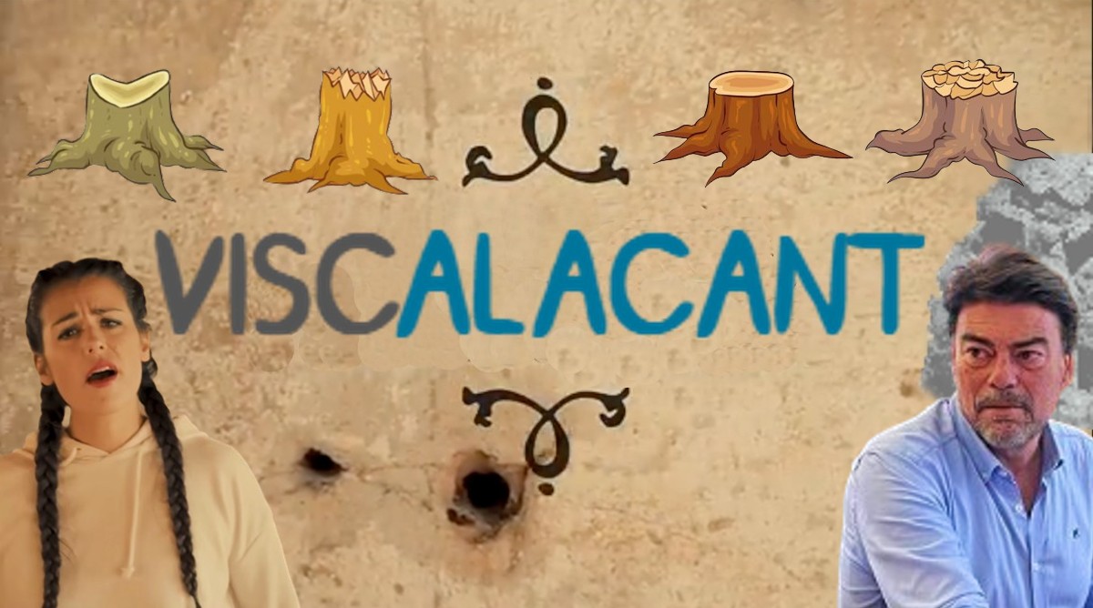 Isabel Aaiún y Luis Barcala en la carátula de la versión alicantina de Potra Salvaje