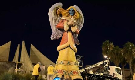 El ángel caído de Alicante completa su transformación