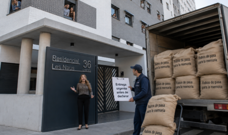 Rocío Gómez recibe en su casa de Les Naus un cargamento de rabos de pasa